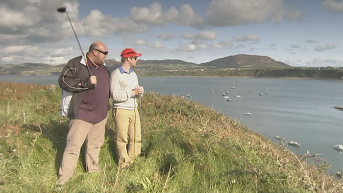 A Cart Across Wales : Golf Poem